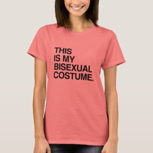 DET HÄR ÄR MIN BISEXUELLA KOSTYM T-SHIRT