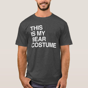 DET HÄR ÄR MIN BJÖRNHALLOWEENKOSTYM T SHIRT