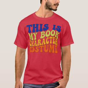 Det här är min Bok-teckenuppsättning T Shirt