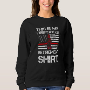 Det här är min brandman Retiremen Fireman Fire T Shirt