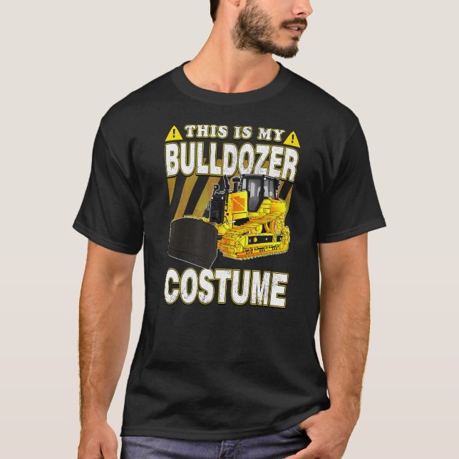Det här är min Bulldozer-kostym T Shirt (Framsida)