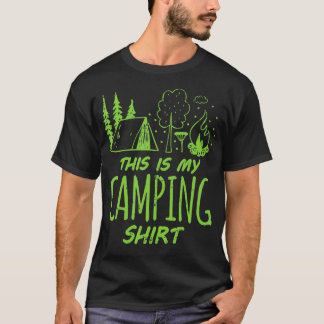 Det här är min Camping Camper-gåva T Shirt