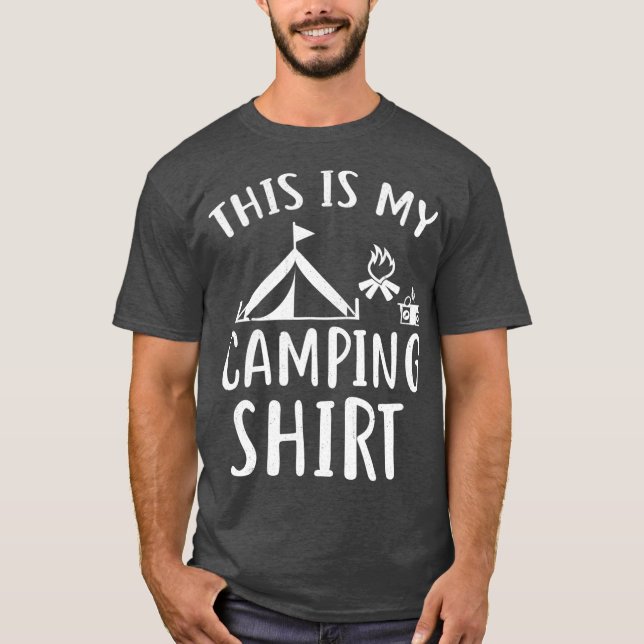 Det här är min Camping-fantastiska Camper Gift Ide T Shirt (Framsida)