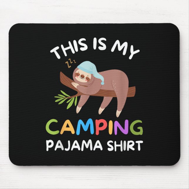Det här är min campingpinne musmatta (Framsidan)