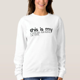 Det här är min cancer - sparkande outfit. | Vårdpa T Shirt