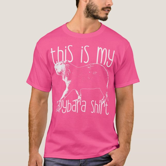 Det här är min Capybara T Shirt (Framsida)
