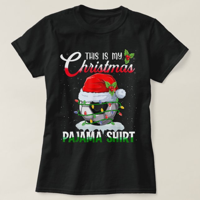 Det här är min Catcher Pajama Shirt Soccer P T (Design framsida)