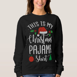 Det här är min christmas pajama Julafton Gift T Shirt
