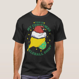DET HÄR ÄR MIN CHRISTMAS PICKLEBALL SHIRT T