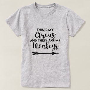 Det här är min cirkus kvinnors T-Shirt