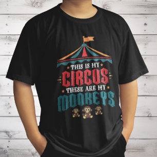 Det här är min cirkus som är mina apor t shirt