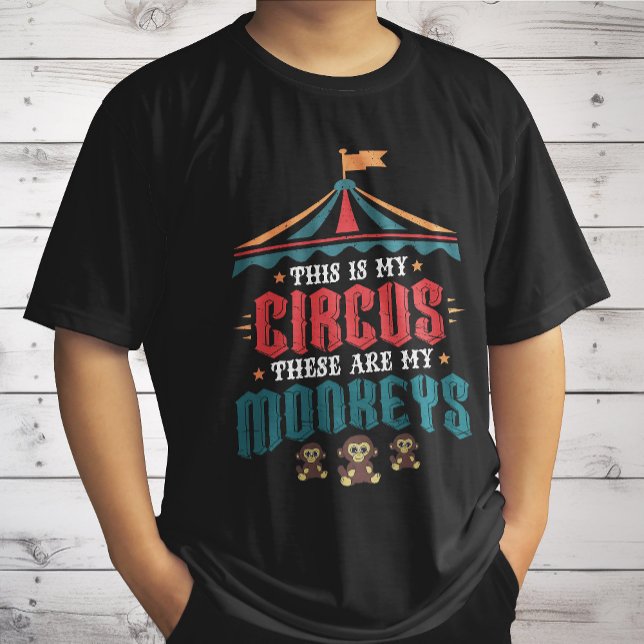 Det här är min cirkus som är mina apor t shirt (Skapare uppladdad)