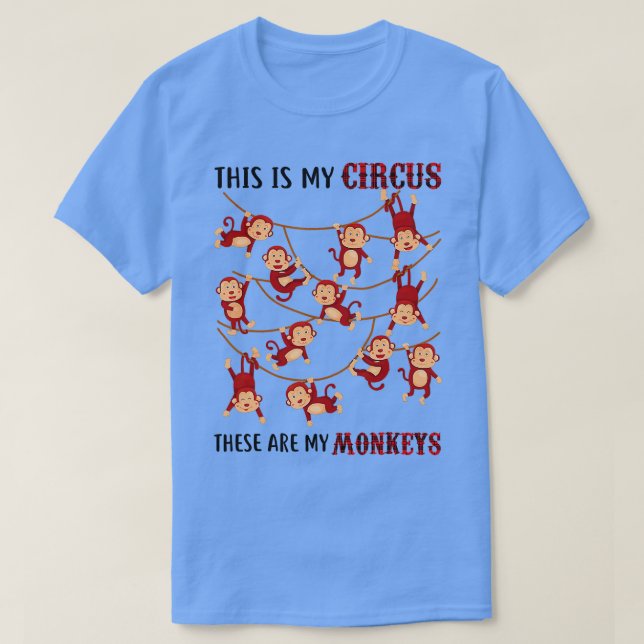 Det här är min cirkus... t shirt (Design framsida)