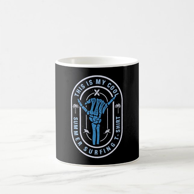 Det här är min Coola sommarsurfning Kaffemugg (Skapare uppladdad)