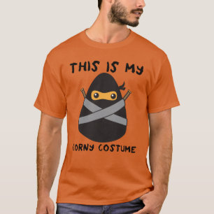 Det här är min Corny Costume Kids Ninja Candy corn T Shirt