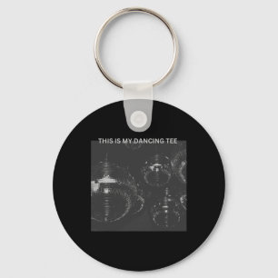 Det här är min danande bild av Disco Boll-festival Nyckelring