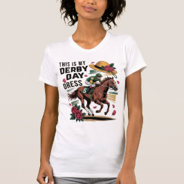 Det här är min Derby Day Dress T Shirt