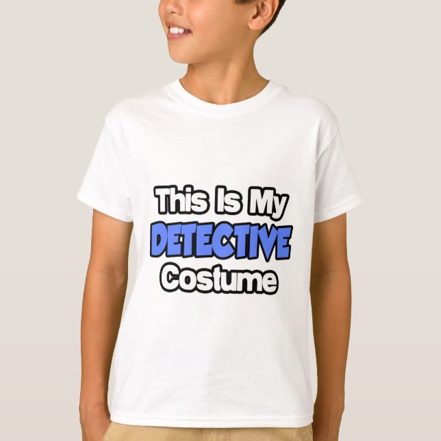 Det här är min detektiver. tee shirt (Framsida)