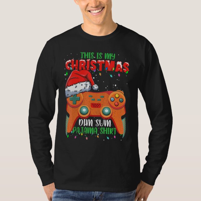 Det här är min dimma-summa för Julvideospelsstyren T Shirt (Framsida)