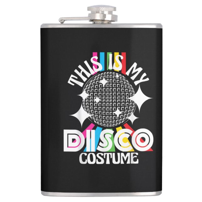 Det här är min disco-dräkt - 1970-tal funky fest  fickplunta (Framsidan)