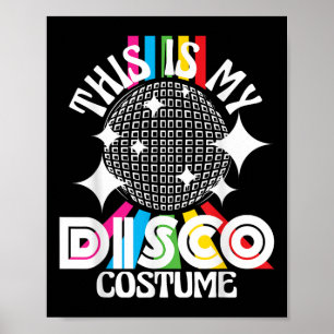 Det här är min Disco-dräkt - 1970-talet Funky Part Poster