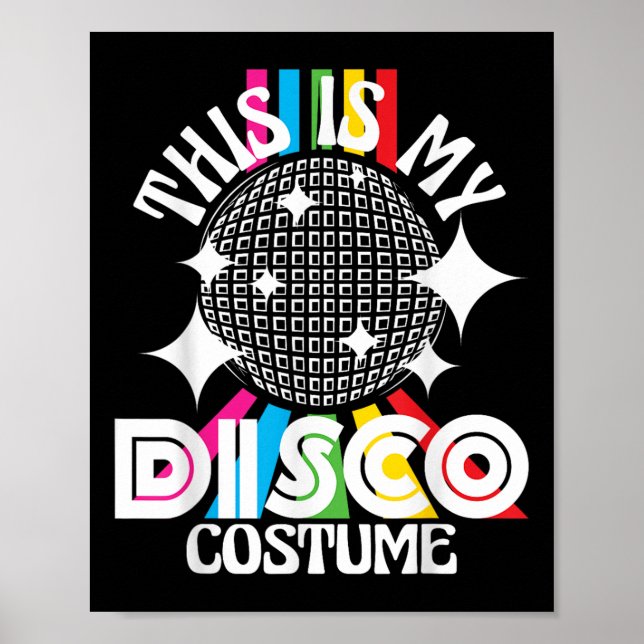 Det här är min Disco-dräkt - 1970-talet Funky Part Poster (Framsidan)