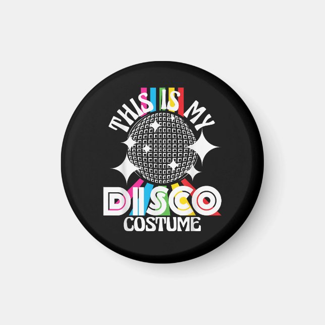 Det här är min disco-dräkt - 1970-talets funky-fes magnet (Framsidan)