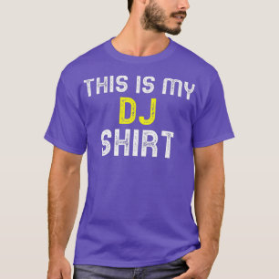 Det här är min DJ Shirt-Coola-diskjockey-gåva T Shirt