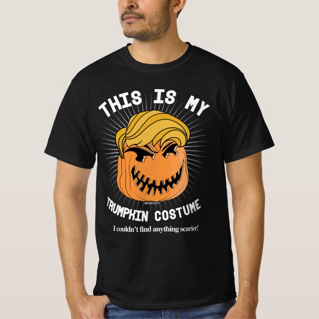 Det här är min Donald Trumpkin Costume T Shirt (Framsida)