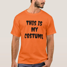 Det här är min dräkt | Halloween T Shirt