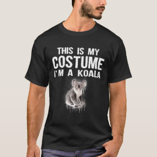Det här är min dräkt Im en Koala Halloween T Shirt