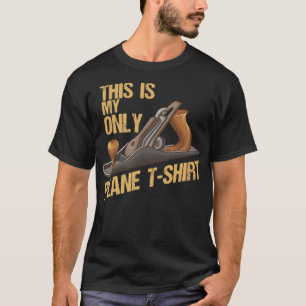 Det här är min enda Flygplan dinosaur donut party  T Shirt