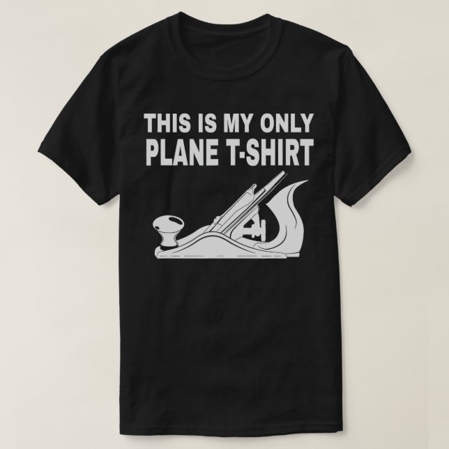 Det här är min enda Flygplan  T Shirt (Design framsida)