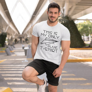 Det här är min enda Flygplan T-Shirt