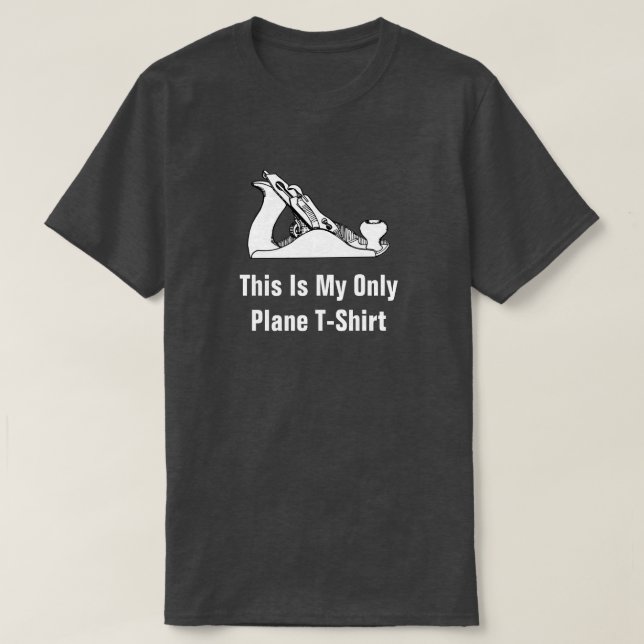 Det här är min enda Flygplan T-Shirt (Design framsida)