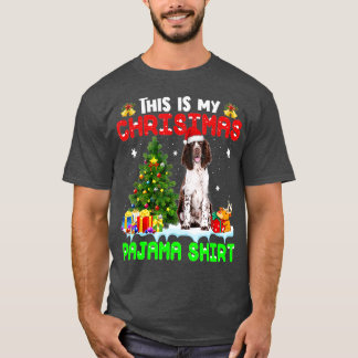 Det här är min engelska Springer Span, Jul Pajama T Shirt