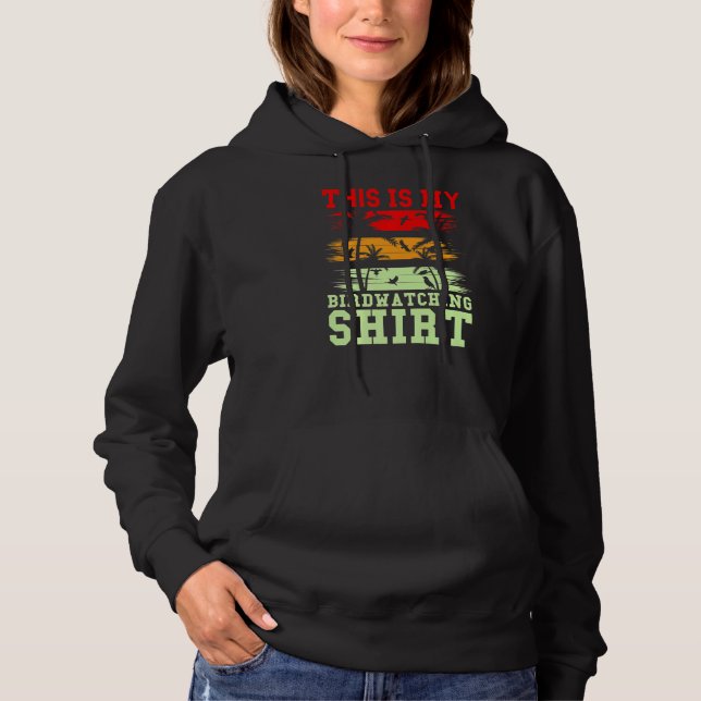 Det här är min Fågelskådning Bird Watcher T Shirt (Framsida)