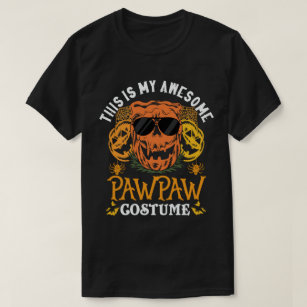Det här är min Fantastisk Pawpaw Costume Grandpa T Shirt