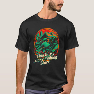 Det här är min fina fisketyp Freshwater Hab T Shirt