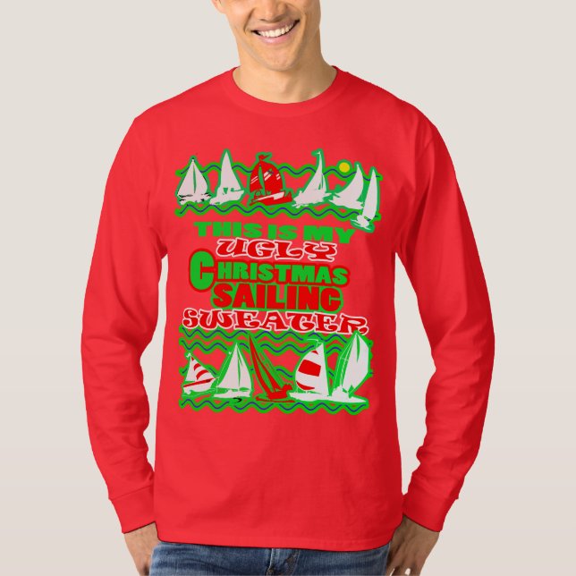 Det här är min fina julvaktare t shirt (Framsida)