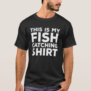 Det här är min fiskfångande skjorta Rolig fiske lå T Shirt