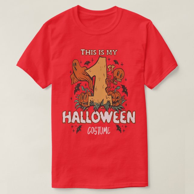 Det här är min första Halloween-kostym 275 T Shirt (Design framsida)