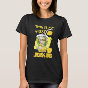 Det här är min första leemonade stand Lemonade ver T Shirt