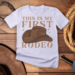 Det här är min första Rodeo-bullfighter som säger T Shirt