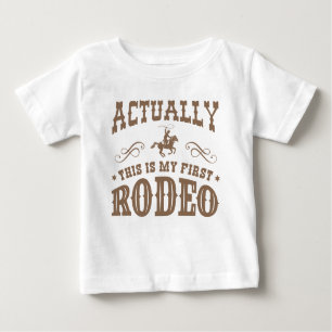 Det här är min första rodeo t shirt