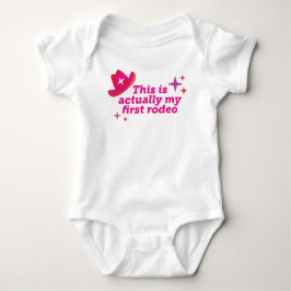 Det här är min första rodeo t shirt