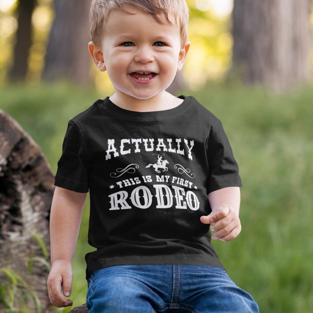 Det här är min första rodeo t shirt (Skapare uppladdad)