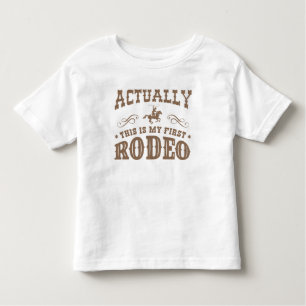 Det här är min första rodeo t shirt