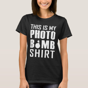 Det här är min fotobombfotograf t shirt