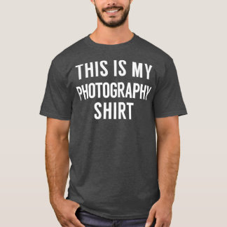 Det här är min fotoskrivare t shirt
